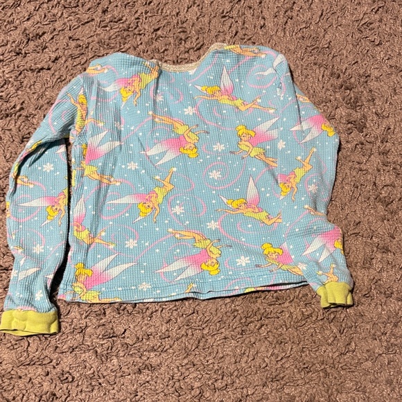 Charming Blue tinkerbell Kids Pajama set - Picture 4 of 6